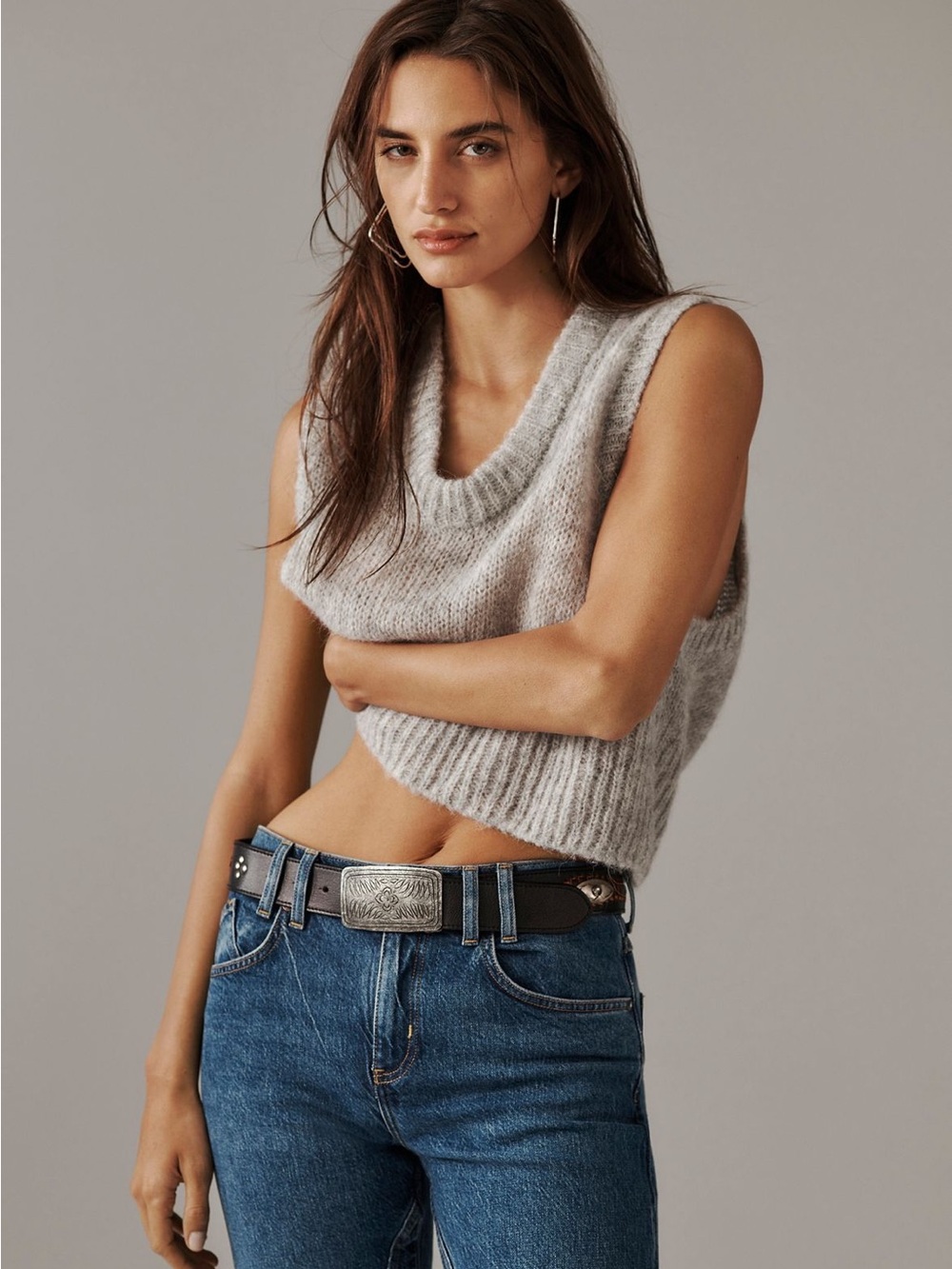 Free People Dream Maker Alpaca Vest